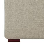 Ecksofa Seed III Webstoff Longchair davorstehend links - Stoff Selva: Beige