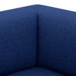 Ecksofa Seed IV Webstoff Stoff Ramira: Blau - Longchair davorstehend rechts