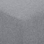 Ecksofa Seed VI Webstoff Stoff Ramira: Silber - Longchair davorstehend rechts