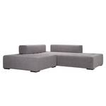 Modulares Sofa Roxbury I Webstoff Stoff Kiara: Grau - Breite: 200 cm