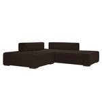 Modulares Sofa Roxbury I Webstoff Stoff Kiara: Schwarz-Braun - Breite: 200 cm
