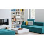 Modulares Sofa Roxbury I Webstoff Stoff Naya: Türkis - Breite: 220 cm