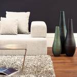 Modulares Sofa Roxbury III Webstoff Stoff Naya: Grau-Beige - 300 x 64 cm