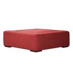 Modulares Sofa Roxbury III Webstoff Stoff Kiara: Rot - 330 x 64 cm