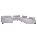 Modulares Sofa Roxbury V Webstoff Stoff Naya: Grau-Beige - Breite: 300 cm