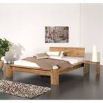 Massief houten bed Morton massief moeraseikenhout - 140 x 200cm