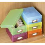 Multifunctionele boxen (10-delige set) Meerkleurig - Plastic - 10 x 30 x 19 cm
