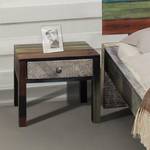 Table de nuit Goa Manguier / Acacia massif Multicolore