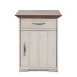 Table de chevet Hanstholm Pin Blanc