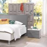 Comodino KSW III Grigio lava lucido