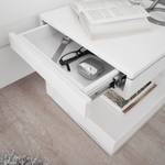 Table de nuit Foma Imitation cuir Blanc