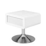 Table de chevet Joker Pied en trompette - Chrome