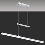 Suspension LED Acrylico Plexiglas / Acier inoxydable - 1 ampoule