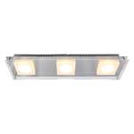 LED-Deckenleuchte Square Shine II Acrylglas / Stahl - Flammenanzahl: 3