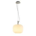 Hanglamp Anica glas/ijzer - 1 lichtbron - Diameter: 25 cm