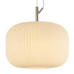 Hanglamp Anica glas/ijzer - 1 lichtbron - Diameter: 35 cm