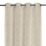 Gordijn Circle geweven stof - Beige