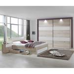 Bed Enjoy San Remo eikenhouten look/alpinewit - Zonder verlichting