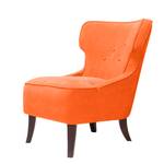 Ohrensessel Audrey Webstoff Stoff Vaire: Orange