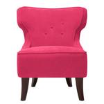 Oorfauteuil Audrey geweven stof Stof Vaire: Pink