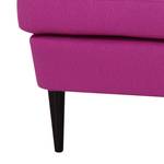 Fauteuil à oreilles Chaville Tissu fuschia