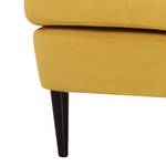 Fauteuil à oreilles Chaville Tissu jaune