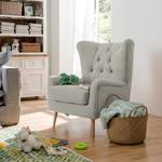 Oorfauteuil Feliz geweven stof - Fango