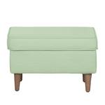 Ohrensessel Juna II Webstoff Mint - Mit Hocker