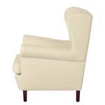 Ohrensessel Kaiapoi I (mit Hocker) Webstoff - Beige