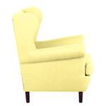 Fauteuil à oreilles Kaiapoi Textile - Jaune