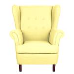 Fauteuil à oreilles Kaiapoi Textile - Jaune