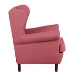 Oorfauteuil Kaiapoi geweven stof - Rood