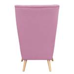 Ohrensessel Madame Lebon III Webstoff Mauve