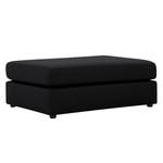 Pouf repose-pieds Bilbao Tissu Tissu Selva : Anthracite