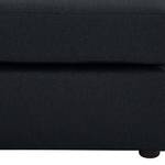 Pouf repose-pieds Bilbao Tissu Tissu Ramira : Anthracite