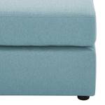 Polsterhocker Bilbao Webstoff Stoff Selva: Hellblau