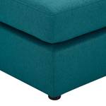 Pouf repose-pieds Bilbao Tissu Tissu Ramira : Turquoise