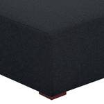 Pouf repose-pieds Seed Tissu Tissu Ramira : Anthracite