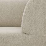 Longchair Seed geweven stof Stof Selva: Beige - Armleuning vooraanzicht rechts