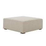 Polsterhocker Seed Webstoff Stoff Selva: Beige