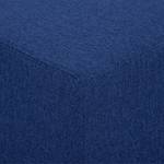 Pouf repose-pieds Seed Tissu Tissu Ramira : Bleu