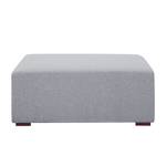 Pouf repose-pieds Seed Tissu Tissu Milan : Gris clair