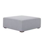 Pouf repose-pieds Seed Tissu Tissu Milan : Gris clair