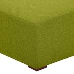 Polsterhocker Seed Webstoff Stoff Ramira: Limette