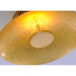 LED-Deckenleuchte Plate Leaf Stahl - 1-flammig - Gold - Durchmesser Lampenschirm: 50 cm