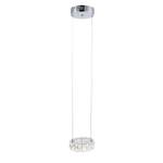 Suspension LED Neil Gleam I Verre cristal / Acier - 1 ampoule