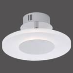 Plafonnier LED Adali II Verre / Acier - 1 ampoule - Abat-jour diamètre : 25 cm