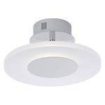 Plafonnier LED Adali II Verre / Acier - 1 ampoule - Abat-jour diamètre : 25 cm