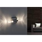 LED-wandlamp Bubbles Shine II plexiglas/staal - 2 lichtbronnen