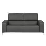 Sofa Varberg (2,5-Sitzer) Echtleder Echtleder - Dunkelgrau